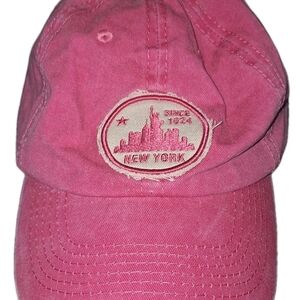 Robin Ruth Pink Cap with Embroidery